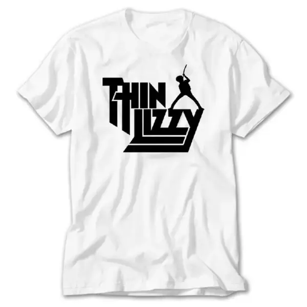 Thin Lizzy, White T-Shirt