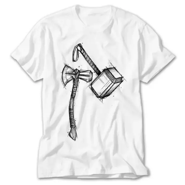 Thor Hummers, White T-Shirt