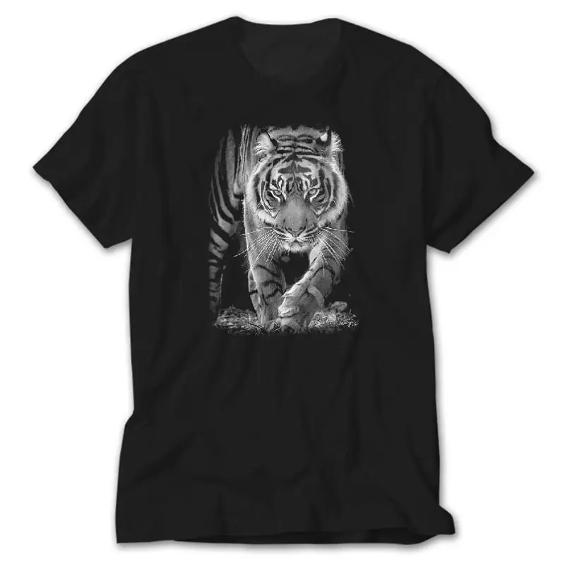 Tiger, Black T-Shirt