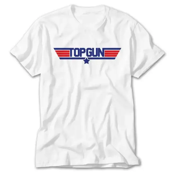 Topgun, White T-Shirt