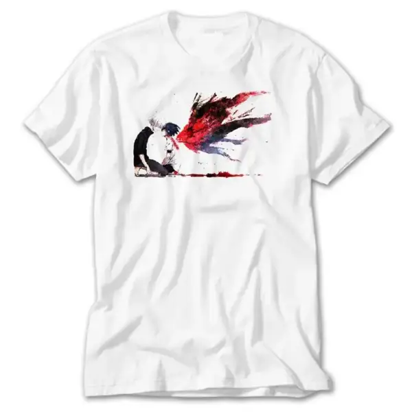 Touka, White T-Shirt