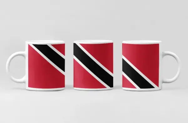 Trinidad and Tobago Flag Coffee Mug, Trinidad and Tobago Country National Flag Mug