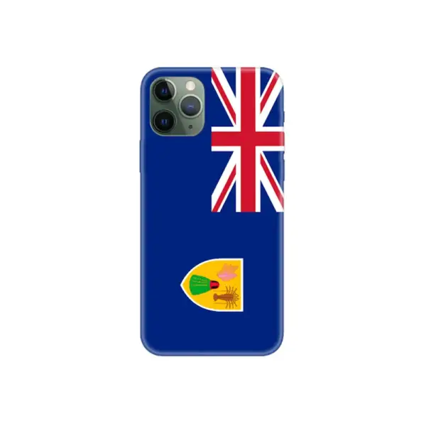 Turks and Caicos Islands Flag iPhone Case, Turks and Caicos Islands National Flag iPhone 15 Pro Max Phone Case