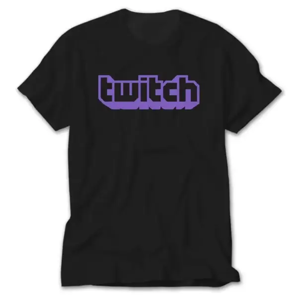 Twitch, Black T-Shirt