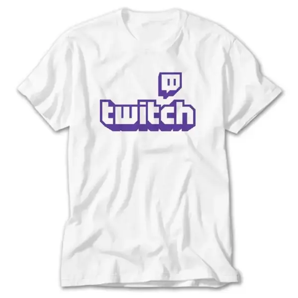 Twitch, White T-Shirt