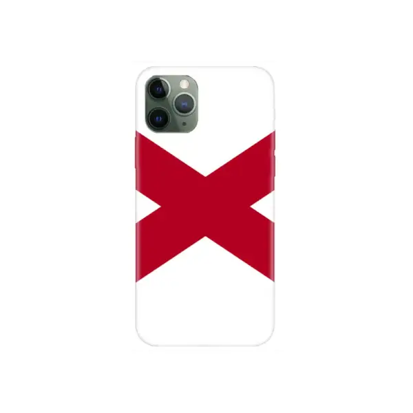 US Alabama Flag iPhone Case, US Alabama National Flag iPhone 15 Pro Max Phone Case