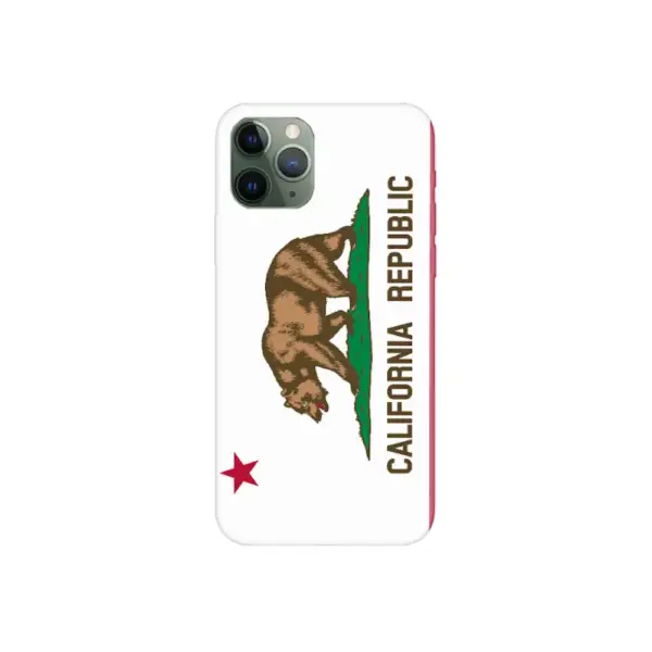US California Flag iPhone Case, US California National Flag iPhone 15 Pro Max Phone Case