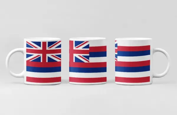 US Hawaii Flag Coffee Mug, US Hawaii Country National Flag Mug