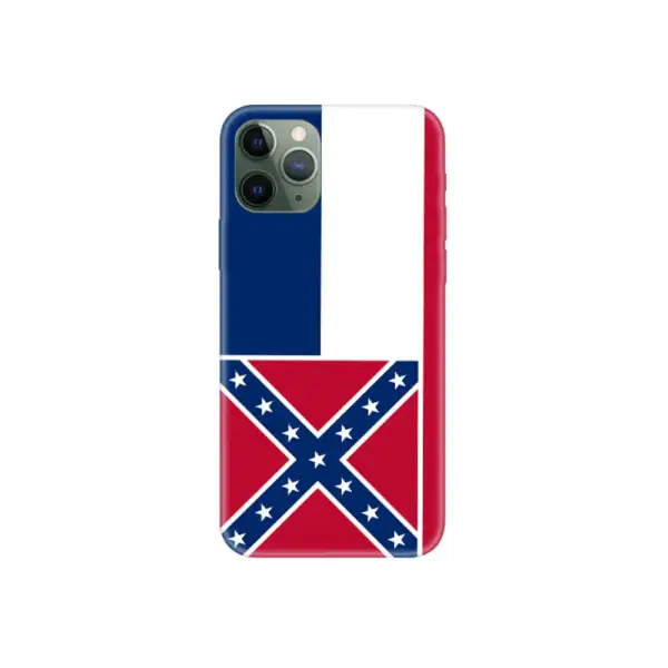 US Mississippi Flag iPhone Case, US Mississippi National Flag iPhone 15 Pro Max Phone Case