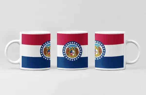 US Missouri Flag Coffee Mug, US Missouri Country National Flag Mug