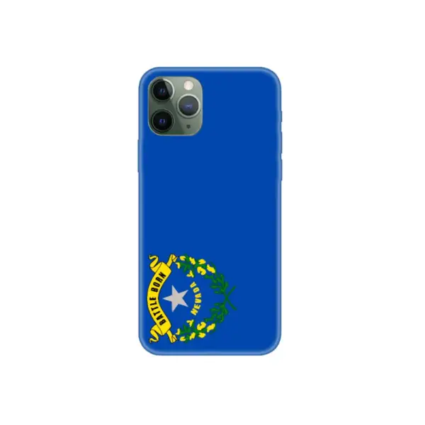 US Nevada Flag iPhone Case, US Nevada National Flag iPhone 15 Pro Max Phone Case