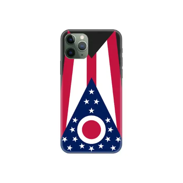 US Ohio Flag iPhone Case, US Ohio National Flag iPhone 15 Pro Max Phone Case
