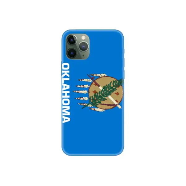 US Oklahoma Flag iPhone Case, US Oklahoma National Flag iPhone 15 Pro Max Phone Case