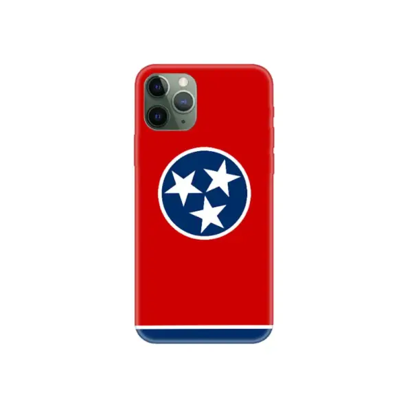 US Tennessee Flag iPhone Case, US Tennessee National Flag iPhone 15 Pro Max Phone Case