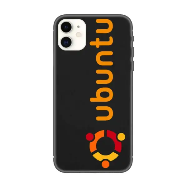 Ubuntu iPhone Case, Ubuntu Logo iPhone 15 Phone Case