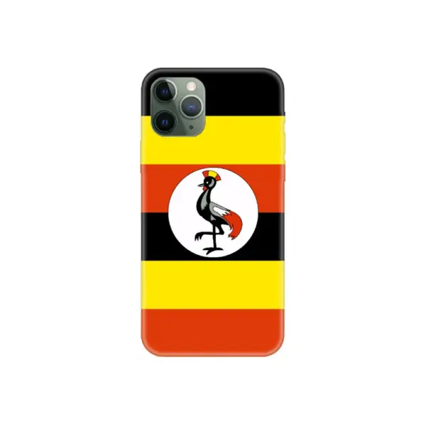 Uganda Flag iPhone Case, Uganda National Flag iPhone 15 Pro Max Phone Case