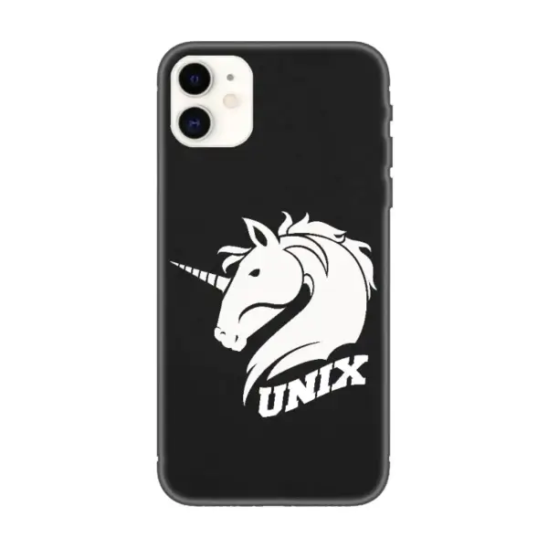 Unix iPhone Case, Unix Logo iPhone 15 Phone Case