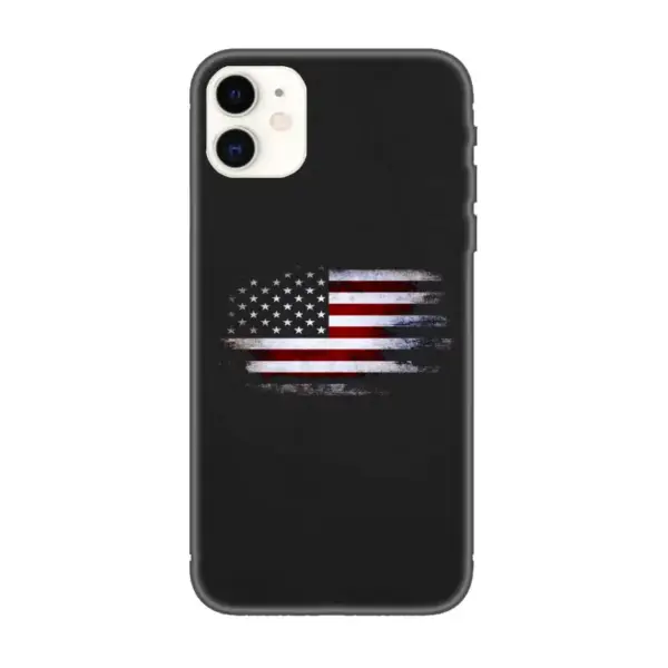 Usa Flag iPhone Case, Usa Flag Artwork iPhone 15 Phone Case
