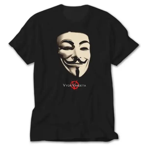 V for Vendetta, Black T-Shirt