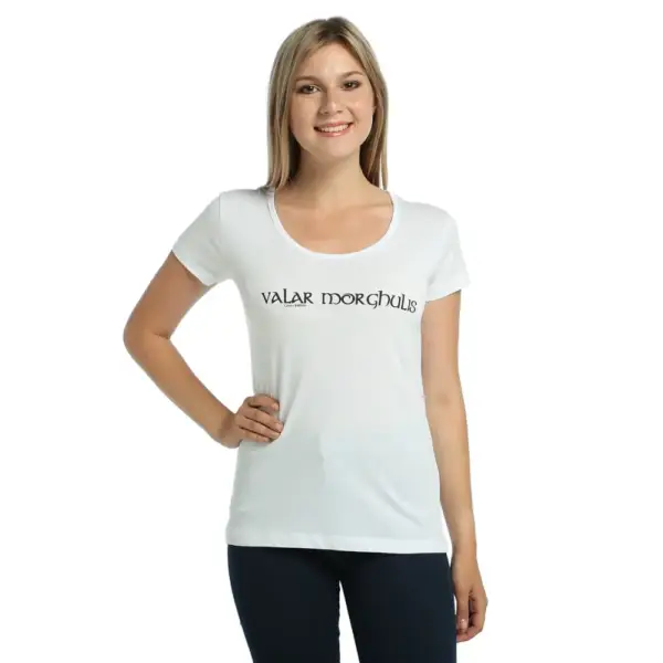 Valar Morghulis Women's White T-Shirt