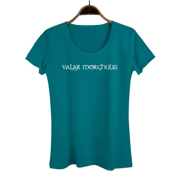 Valar Morghulis Women's Blue T-Shirt