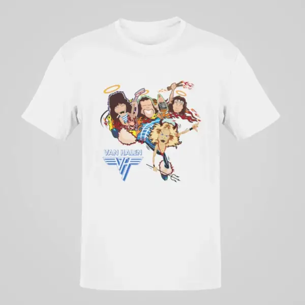 Van Halen, White T-Shirt