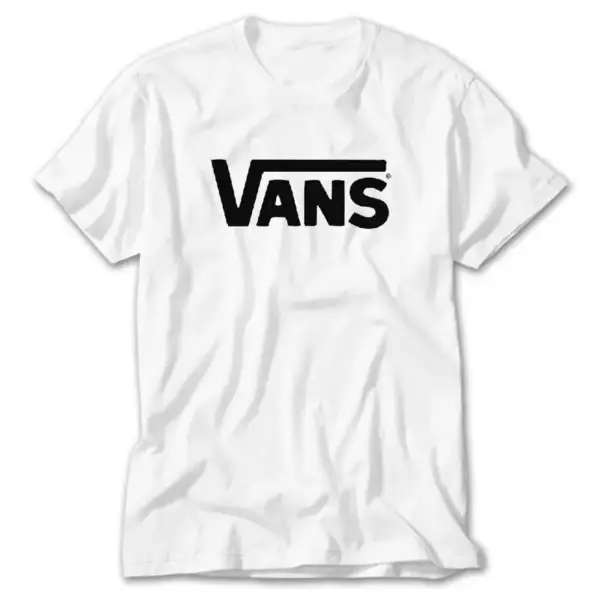 Vans, White T-Shirt