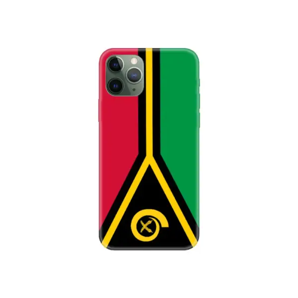 Vanuatu Flag iPhone Case, Vanuatu National Flag iPhone 15 Pro Max Phone Case