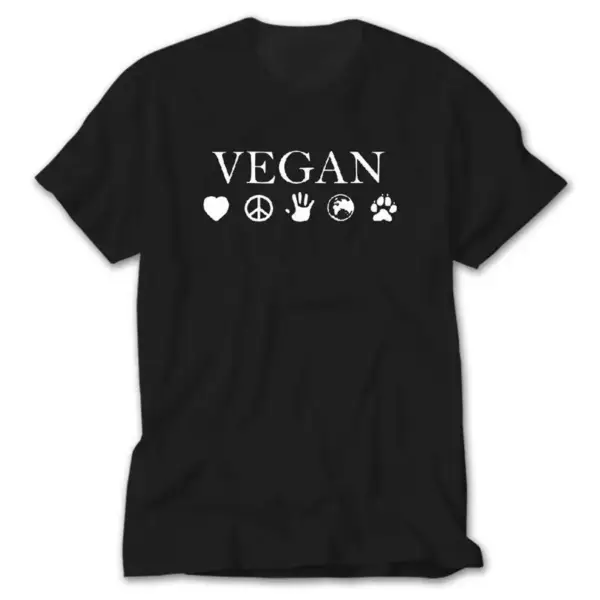 Vegan, Black T-Shirt