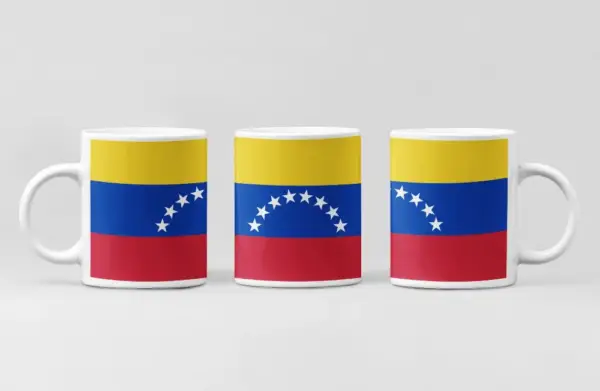 Venezuela Flag Coffee Mug, Venezuela Country National Flag Mug