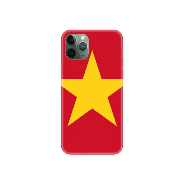 Vietnam Flag iPhone Case, Vietnam National Flag iPhone 15 Pro Max Phone Case