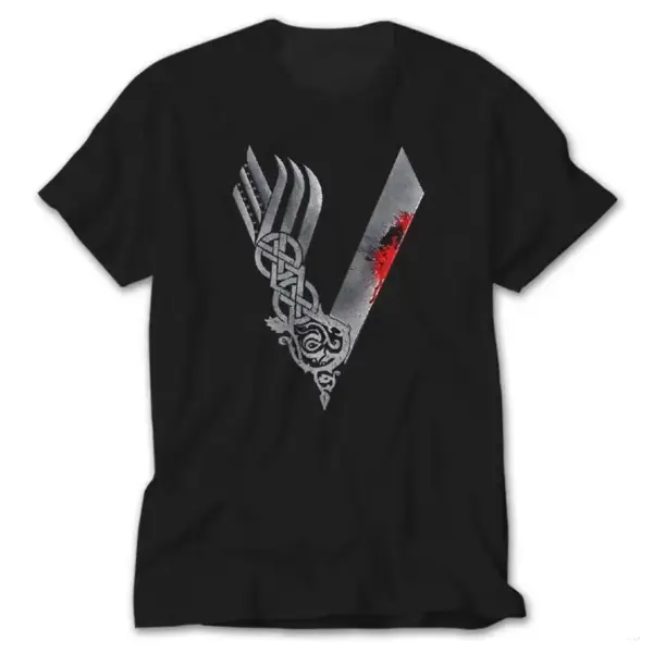 Vikings Blood, Black T-Shirt
