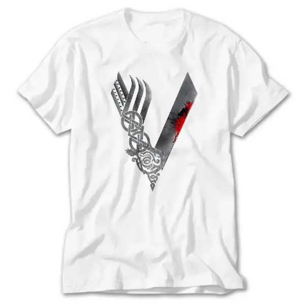 Vikings Blood, White T-Shirt