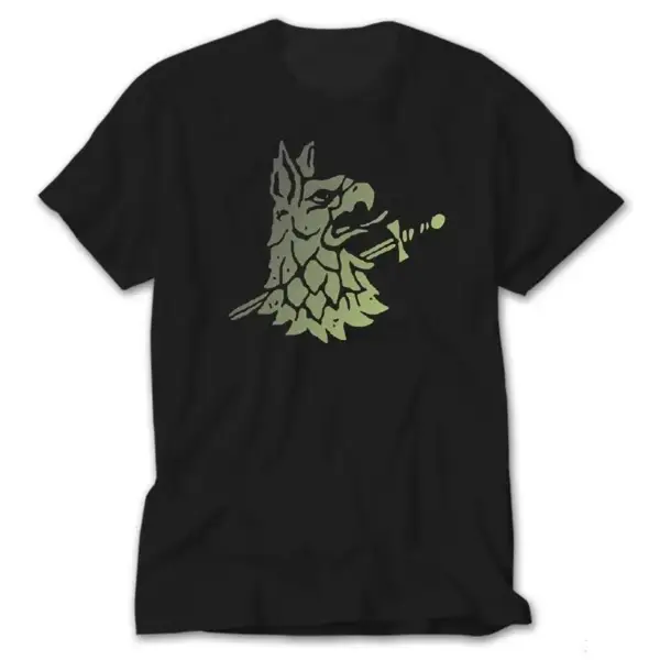 Vikings Gargola, Black T-Shirt