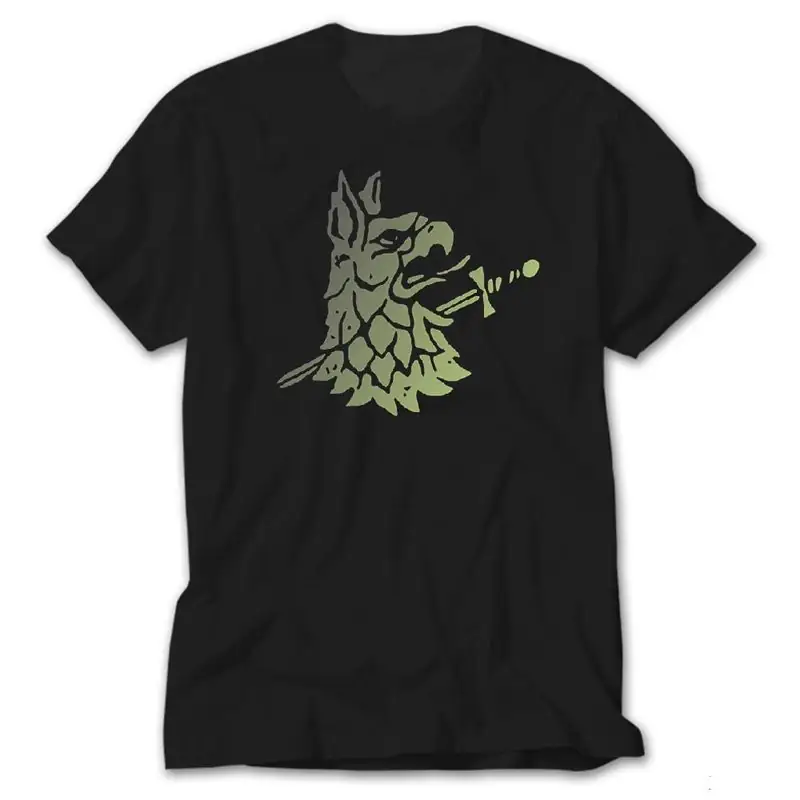 Vikings Gargola, Black T-Shirt