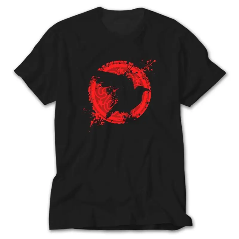 Vikings Ragnars Raven, Black T-Shirt