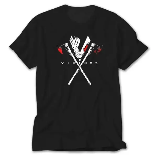 Vikings Tools, Black T-Shirt