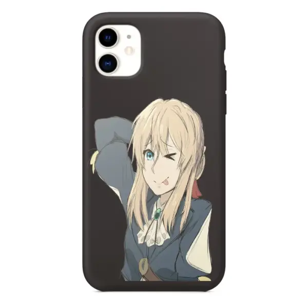 Violet Evergarden iPhone Case, Violet Evergarden Anime iPhone 15 Phone Case