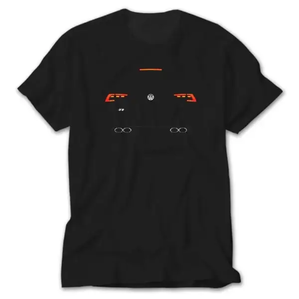 Volkswagen MK7 Shadow, Black T-Shirt