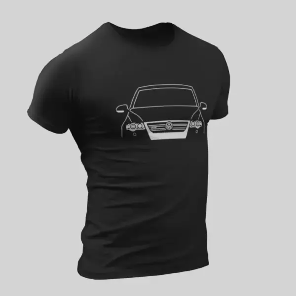 Volkswagen Passat R36, Black T-Shirt