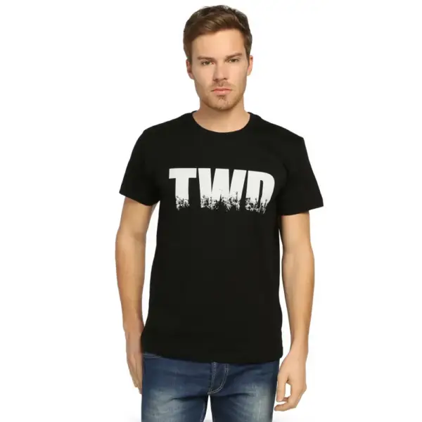 Walking Dead Men's Black T-shirt - Image 2