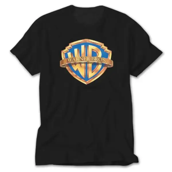 Warner Bros. Logo Black T-Shirt