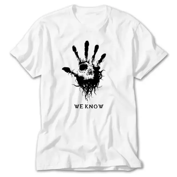 We Know, White T-Shirt