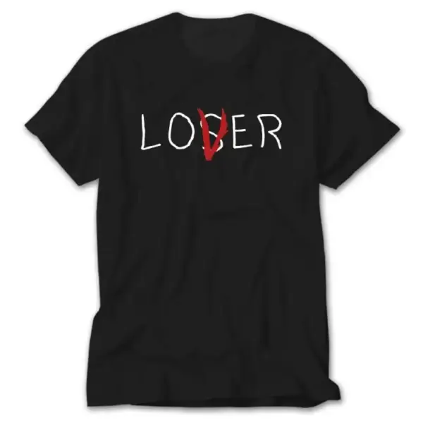 Winner and Loser Black T-Shirt