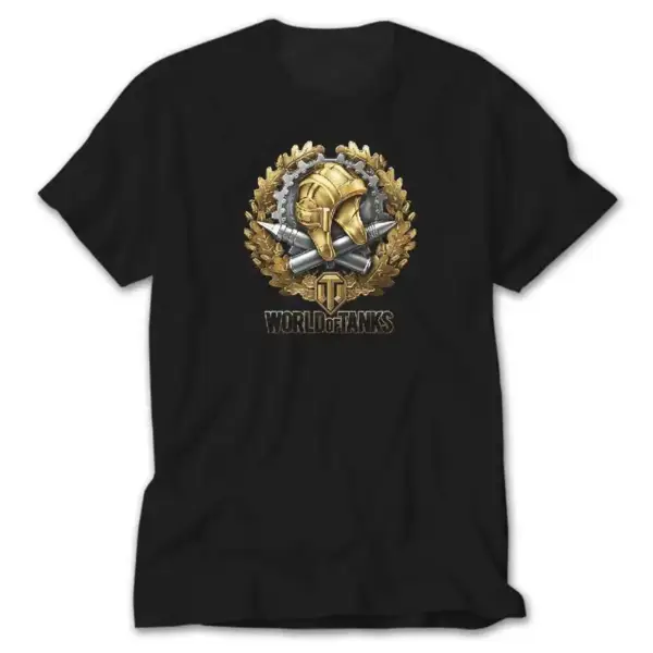 World of Tanks War Genius, Black T-Shirt
