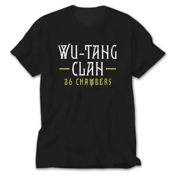 Wu-Tang 36 Chambers, Black T-Shirt