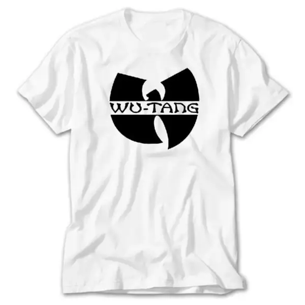 Wu Tang Logo, White T-Shirt