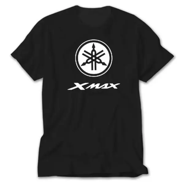 Xmax Logo, Black T-Shirt