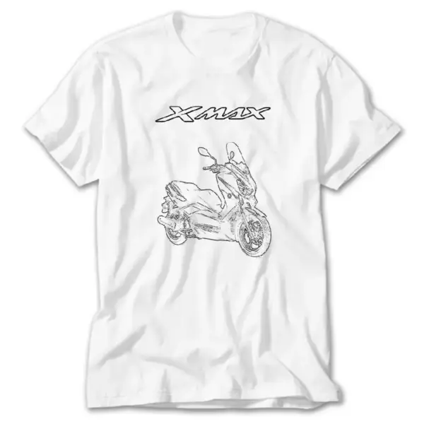 Xmax Logo, White T-Shirt