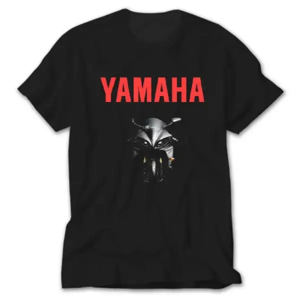 Yamaha, Black T-Shirt